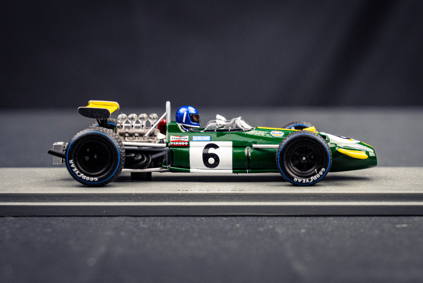 Brabham BT26A #6 Jacky Ickx - Winner GP German 1969 - Spark 1:43