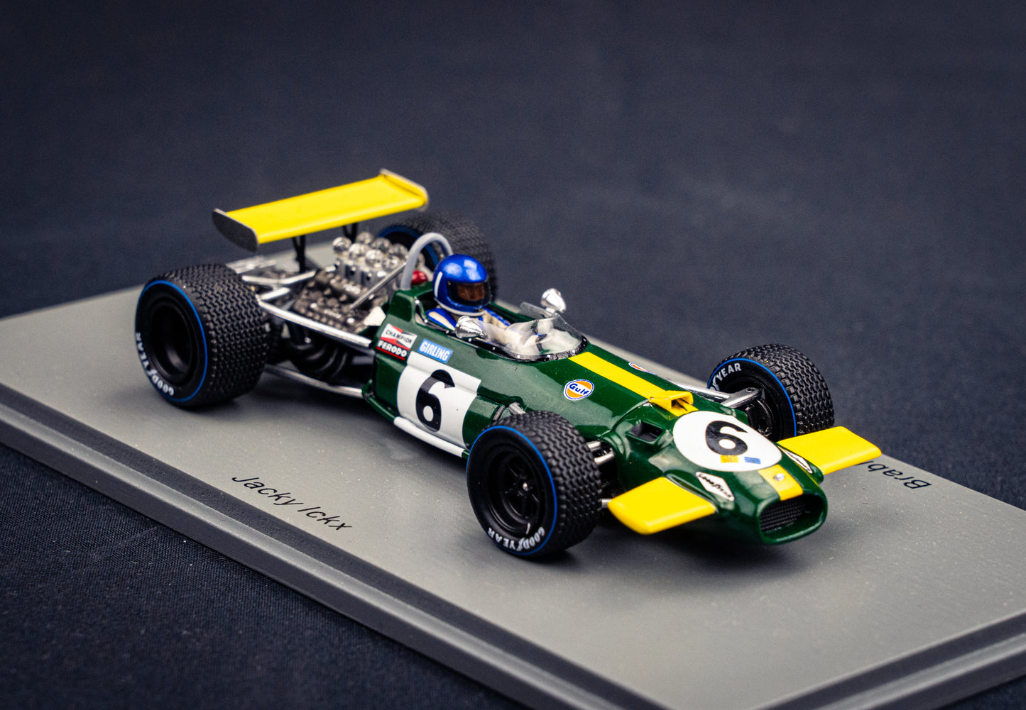 Brabham BT26A #6 Jacky Ickx - Winner GP German 1969 - Spark 1:43