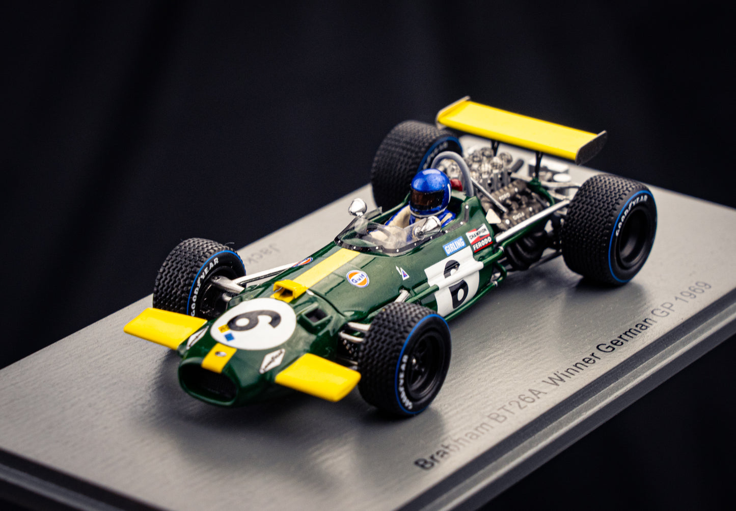 Brabham BT26A #6 Jacky Ickx - Winner GP German 1969 - Spark 1:43