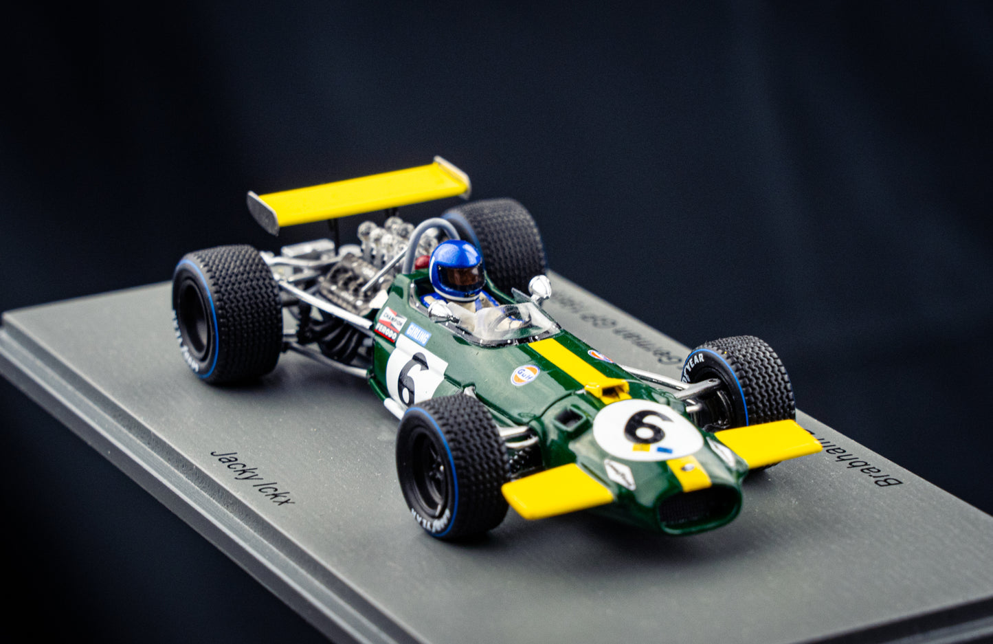 Brabham BT26A #6 Jacky Ickx - Winner GP German 1969 - Spark 1:43