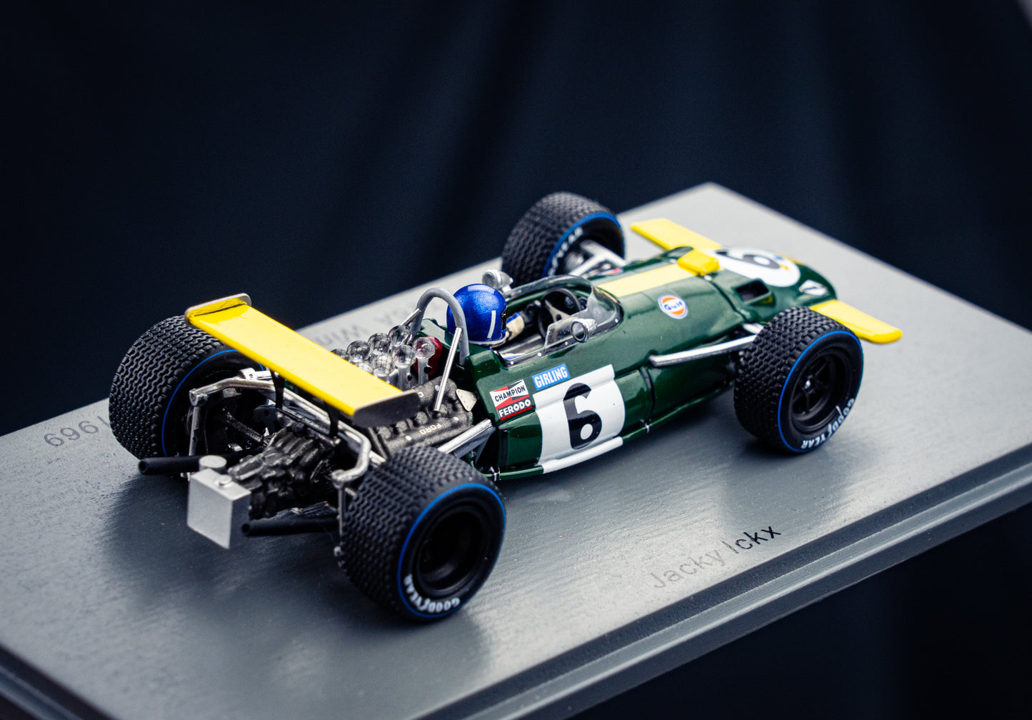 Brabham BT26A #6 Jacky Ickx - Winner GP German 1969 - Spark 1:43