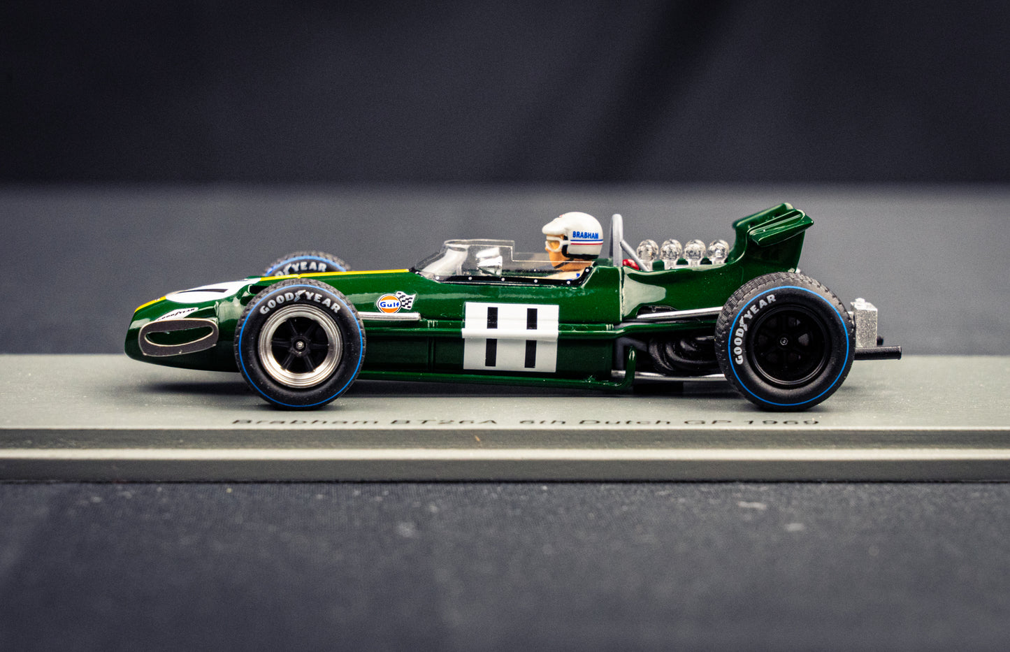 Brabham BT26A #11 Jack Brabham - 6th Dutch GP 1969 - Spark 1:43