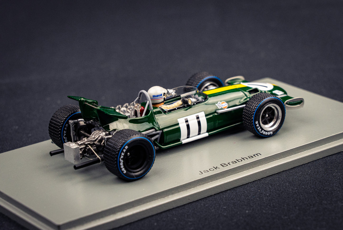 Brabham BT26A #11 Jack Brabham - 6th Dutch GP 1969 - Spark 1:43