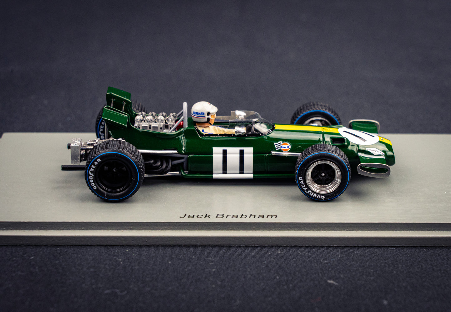 Brabham BT26A #11 Jack Brabham - 6th Dutch GP 1969 - Spark 1:43