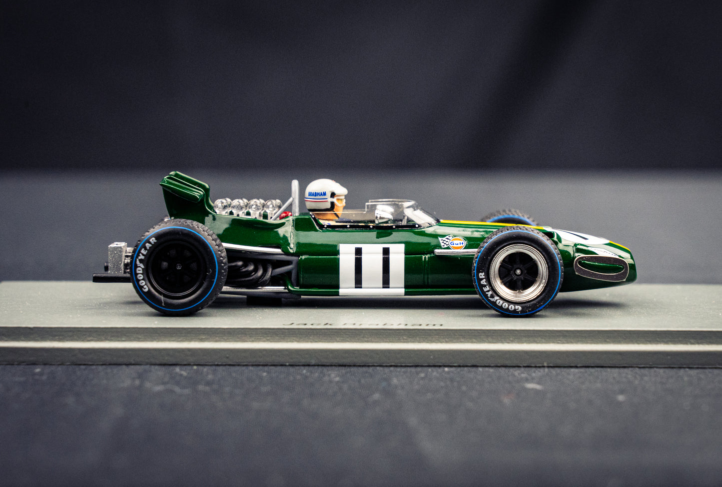 Brabham BT26A #11 Jack Brabham - 6th Dutch GP 1969 - Spark 1:43