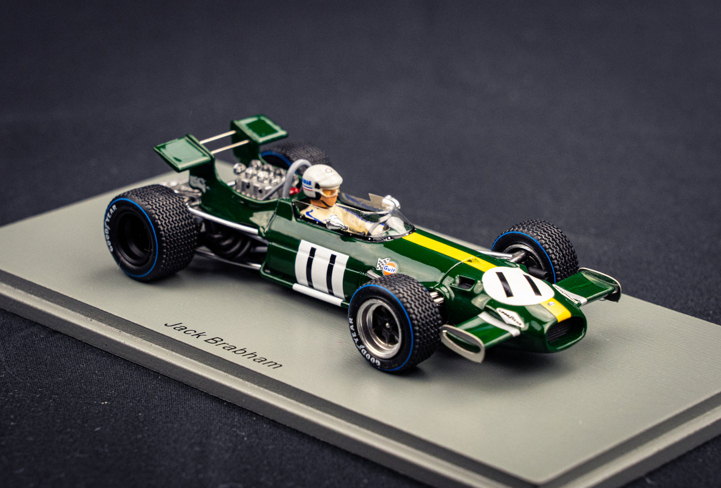 Brabham BT26A #11 Jack Brabham - 6th Dutch GP 1969 - Spark 1:43