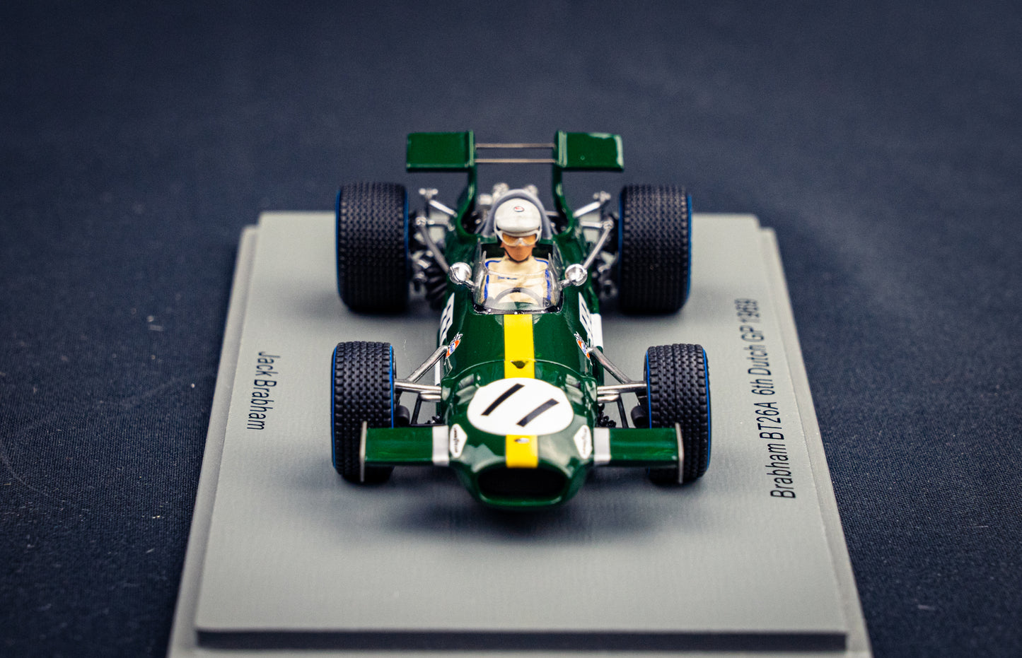 Brabham BT26A #11 Jack Brabham - 6th Dutch GP 1969 - Spark 1:43