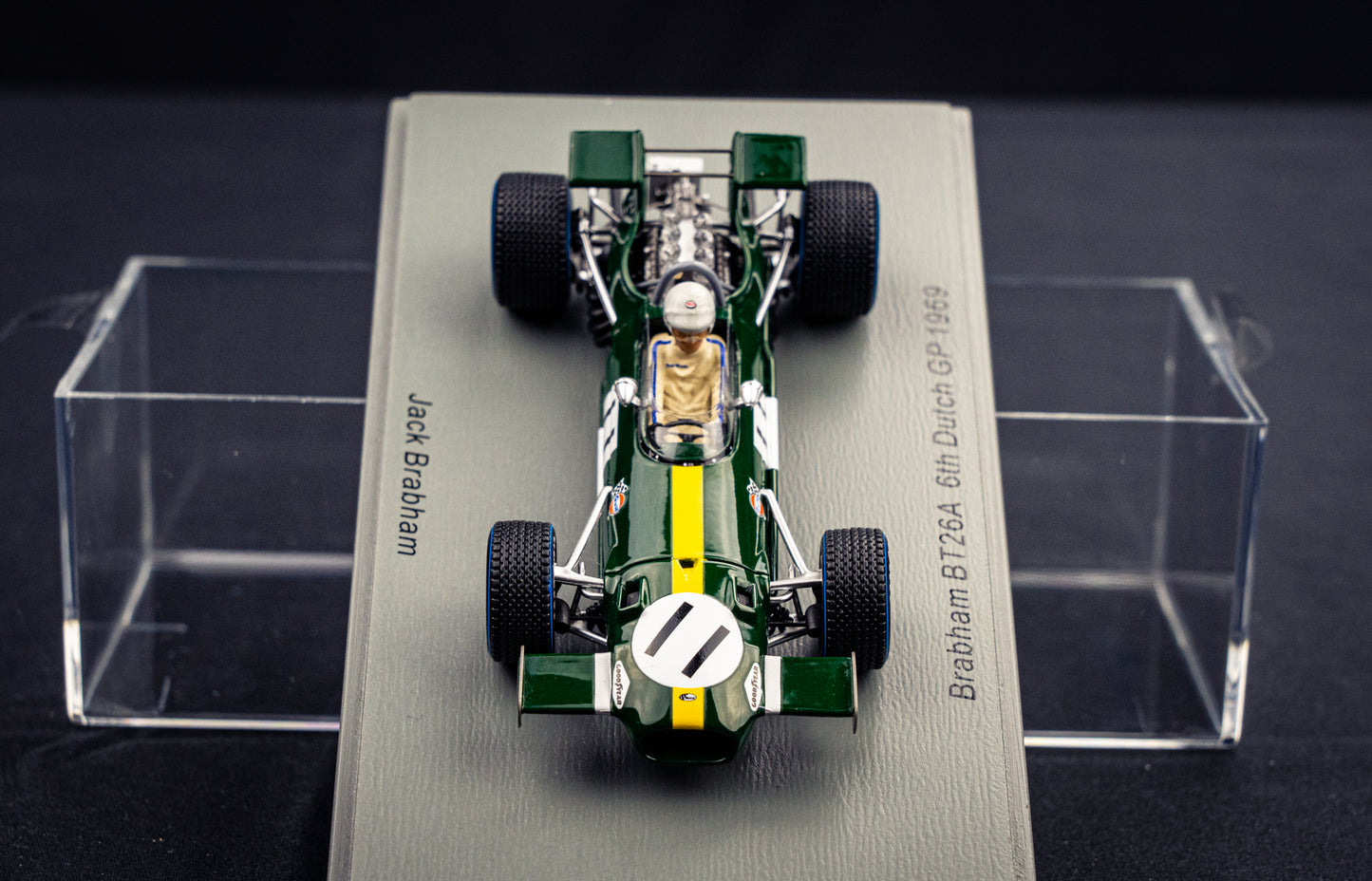 Brabham BT26A #11 Jack Brabham - 6th Dutch GP 1969 - Spark 1:43