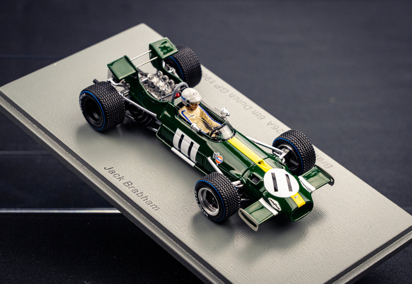 Brabham BT26A #11 Jack Brabham - 6th Dutch GP 1969 - Spark 1:43