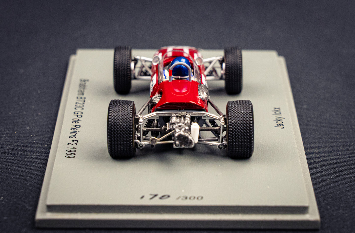 Brabham BT23C #30 lim. 300 Stk. Jacky Ickx - GP de Reims F2 1969 - Spark 1:43