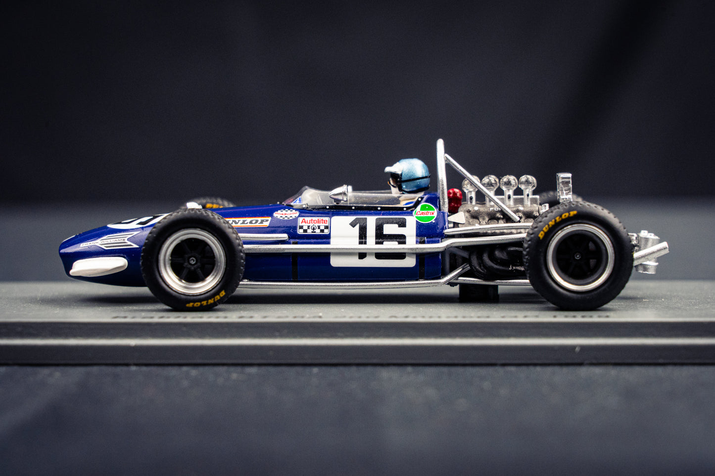 Brabham BT26A #16 Piers Courage - P2 GP Monaco 1969 - Spark 1:43