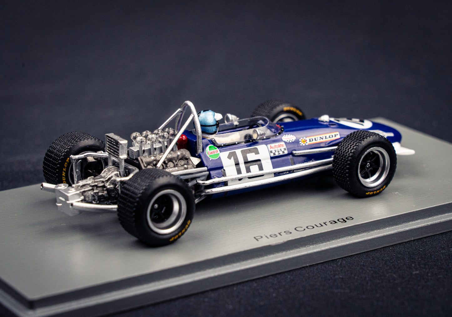 Brabham BT26A #16 Piers Courage - P2 GP Monaco 1969 - Spark 1:43