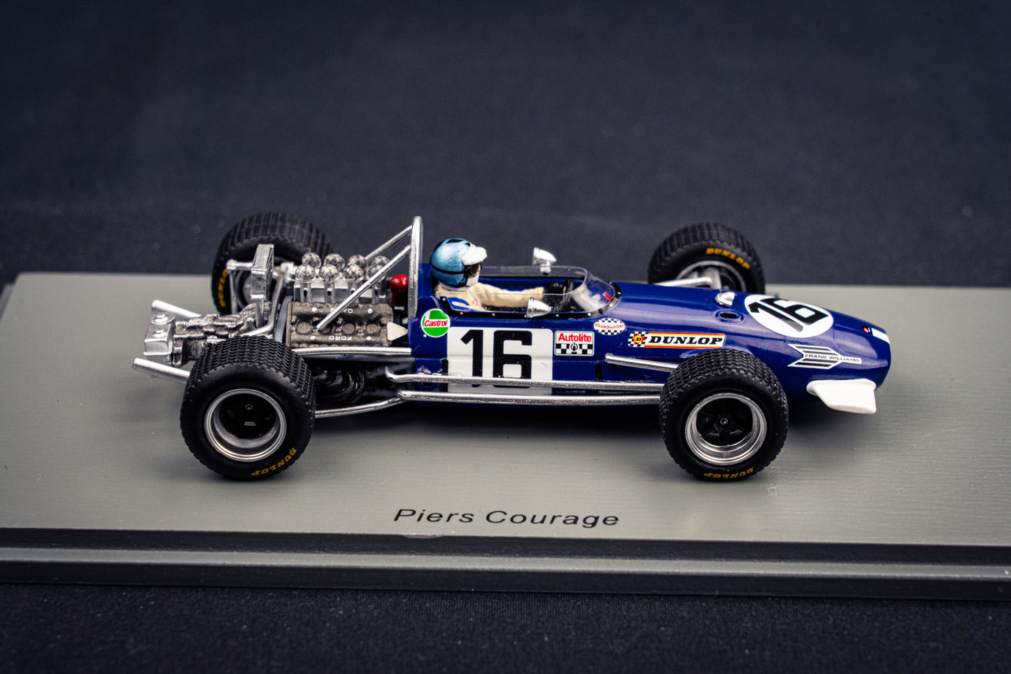 Brabham BT26A #16 Piers Courage - P2 GP Monaco 1969 - Spark 1:43
