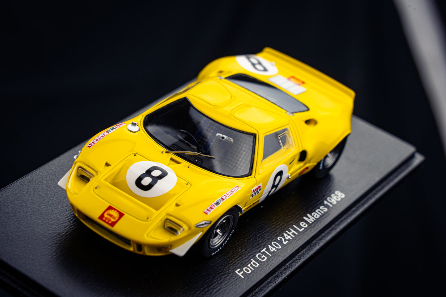 Ford GT40 #8 W.Mairesse / Beurlys / Blaton - 24h LeMans 1968 - Spark 1:43