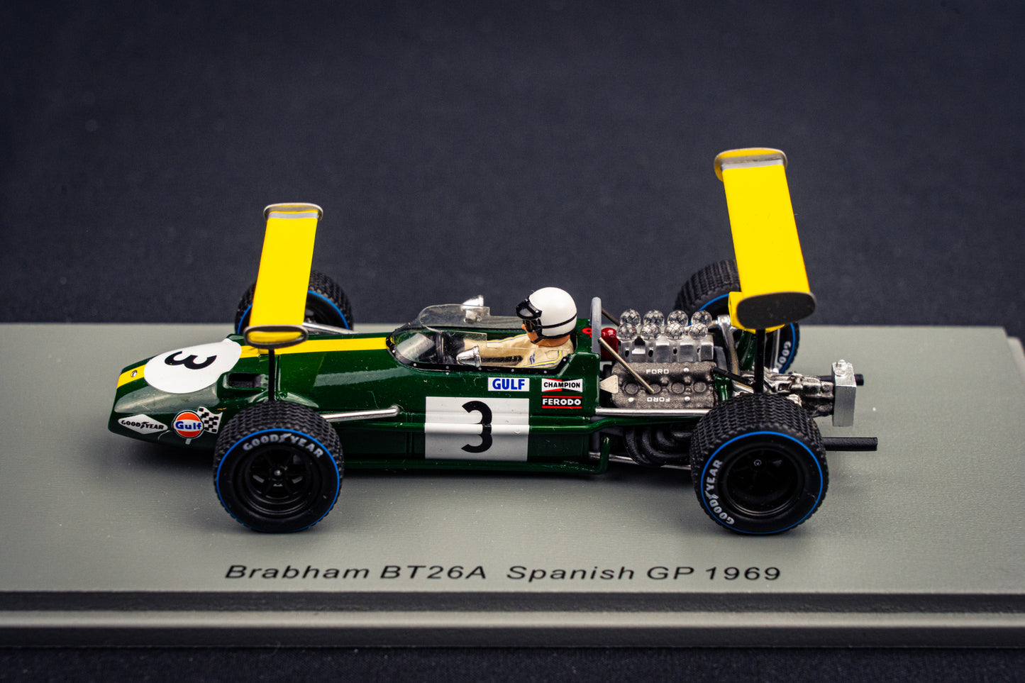Brabham BT26A #3 Jack Brabham - Spanish GP 1969 - Spark 1:43