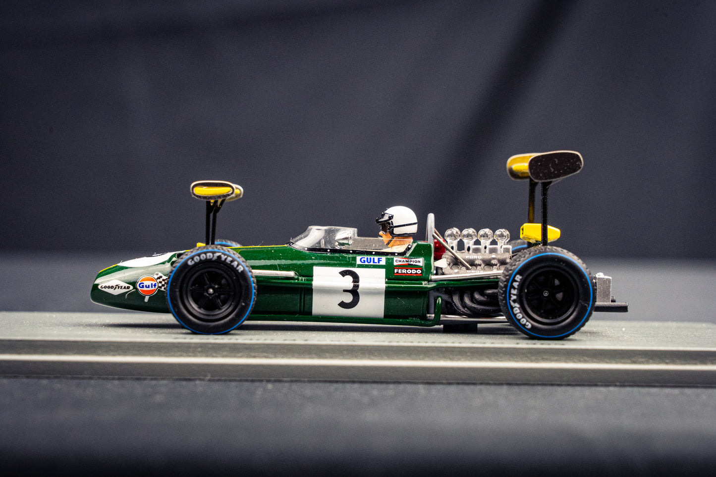 Brabham BT26A #3 Jack Brabham - Spanish GP 1969 - Spark 1:43