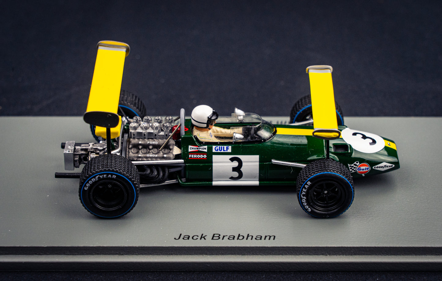 Brabham BT26A #3 Jack Brabham - Spanish GP 1969 - Spark 1:43