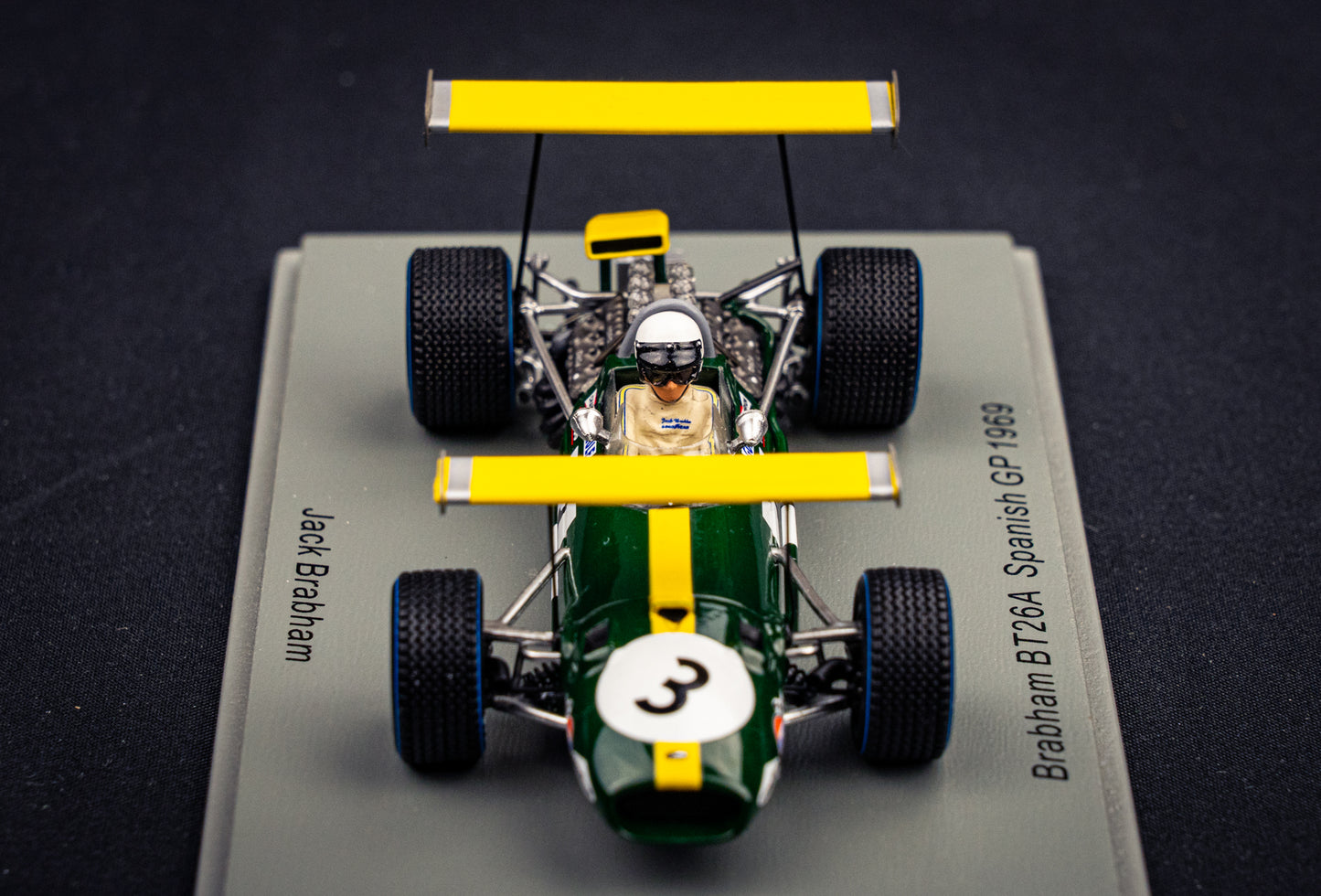 Brabham BT26A #3 Jack Brabham - Spanish GP 1969 - Spark 1:43