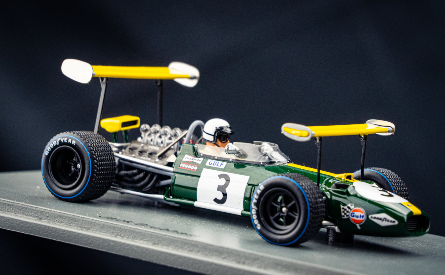 Brabham BT26A #3 Jack Brabham - Spanish GP 1969 - Spark 1:43