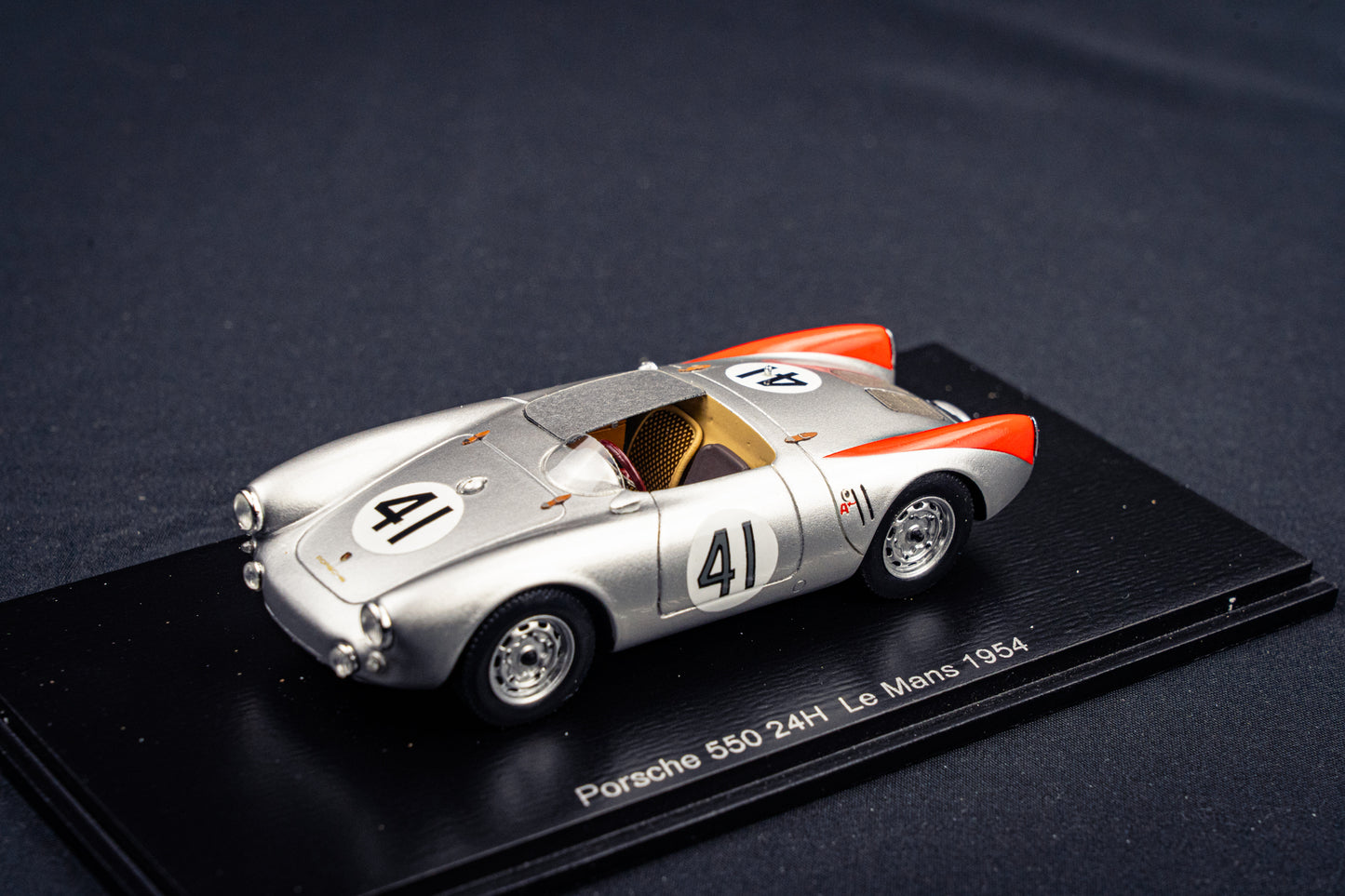 Porsche 550 #41 Herrmann / Polensky - 24h LeMans 54 - Spark 1:43