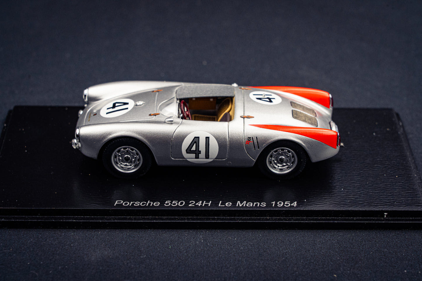 Porsche 550 #41 Herrmann / Polensky - 24h LeMans 54 - Spark 1:43