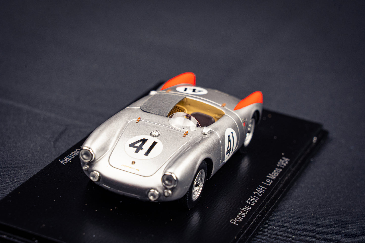 Porsche 550 #41 Herrmann / Polensky - 24h LeMans 54 - Spark 1:43
