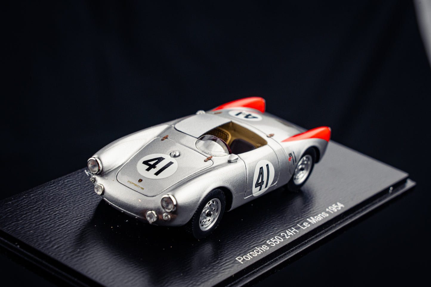 Porsche 550 #41 Herrmann / Polensky - 24h LeMans 54 - Spark 1:43