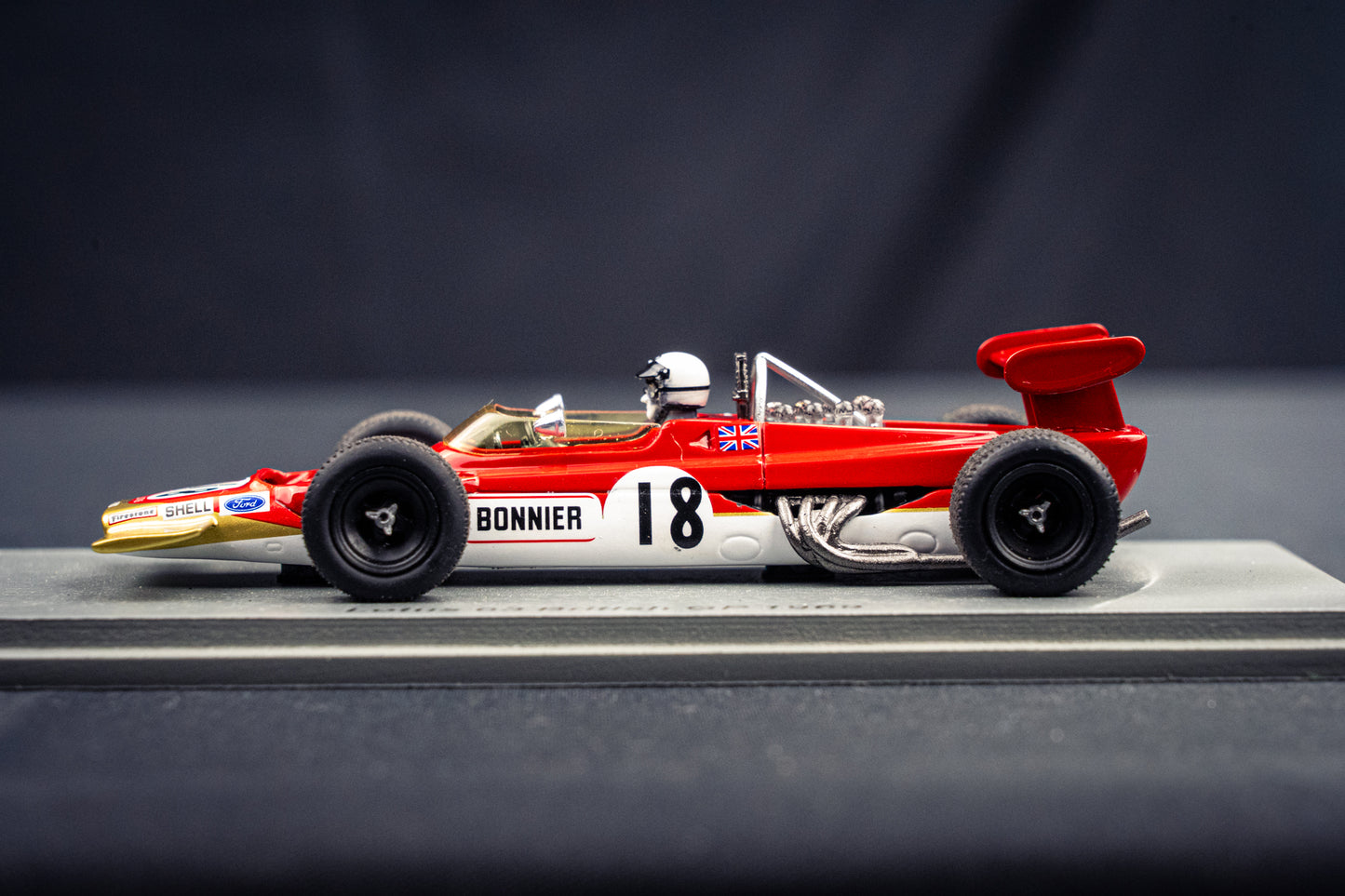 Lotus 63 #18 Jo Bonnier - British GP 1969 - Spark 1:43