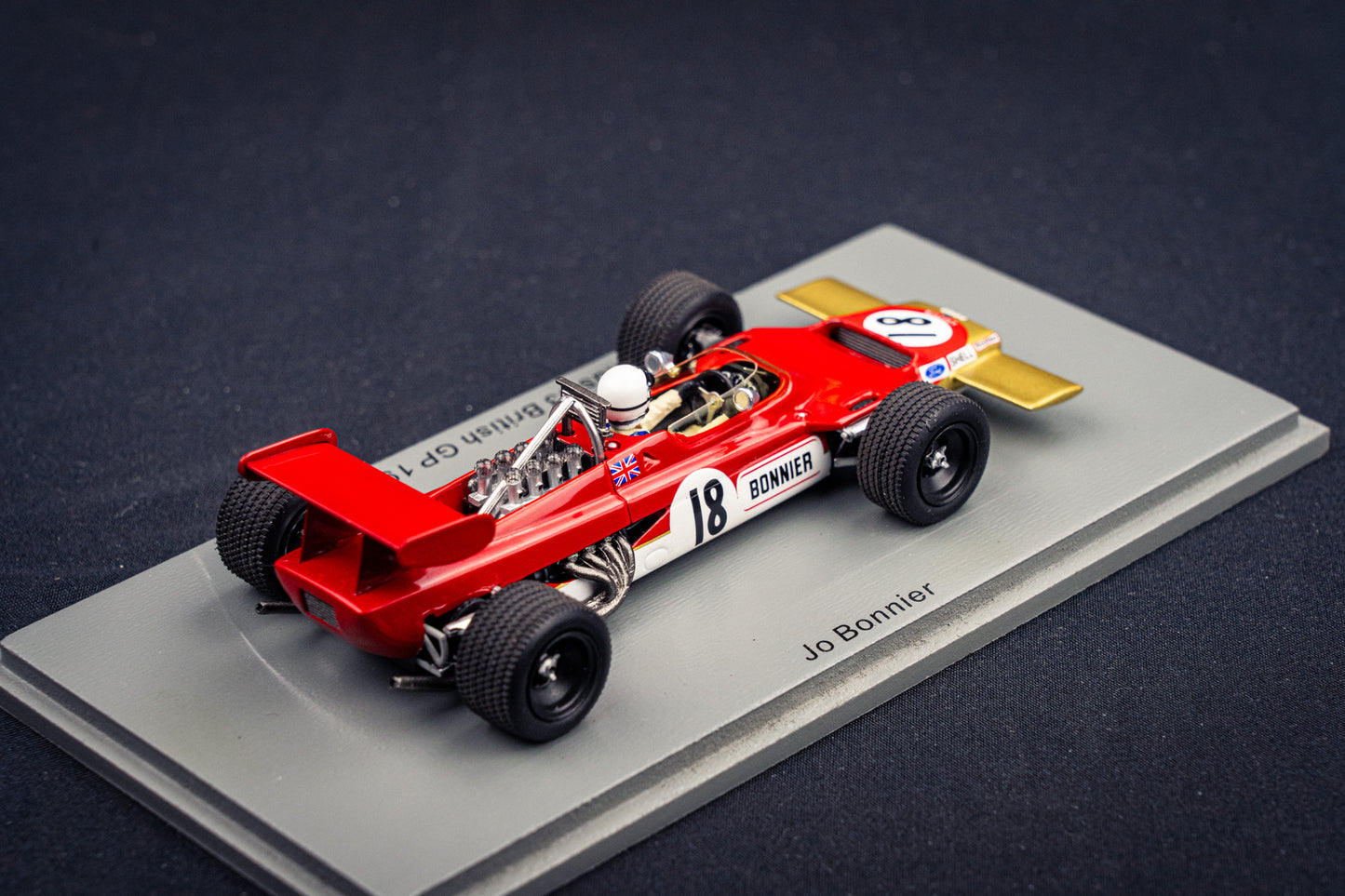 Lotus 63 #18 Jo Bonnier - British GP 1969 - Spark 1:43
