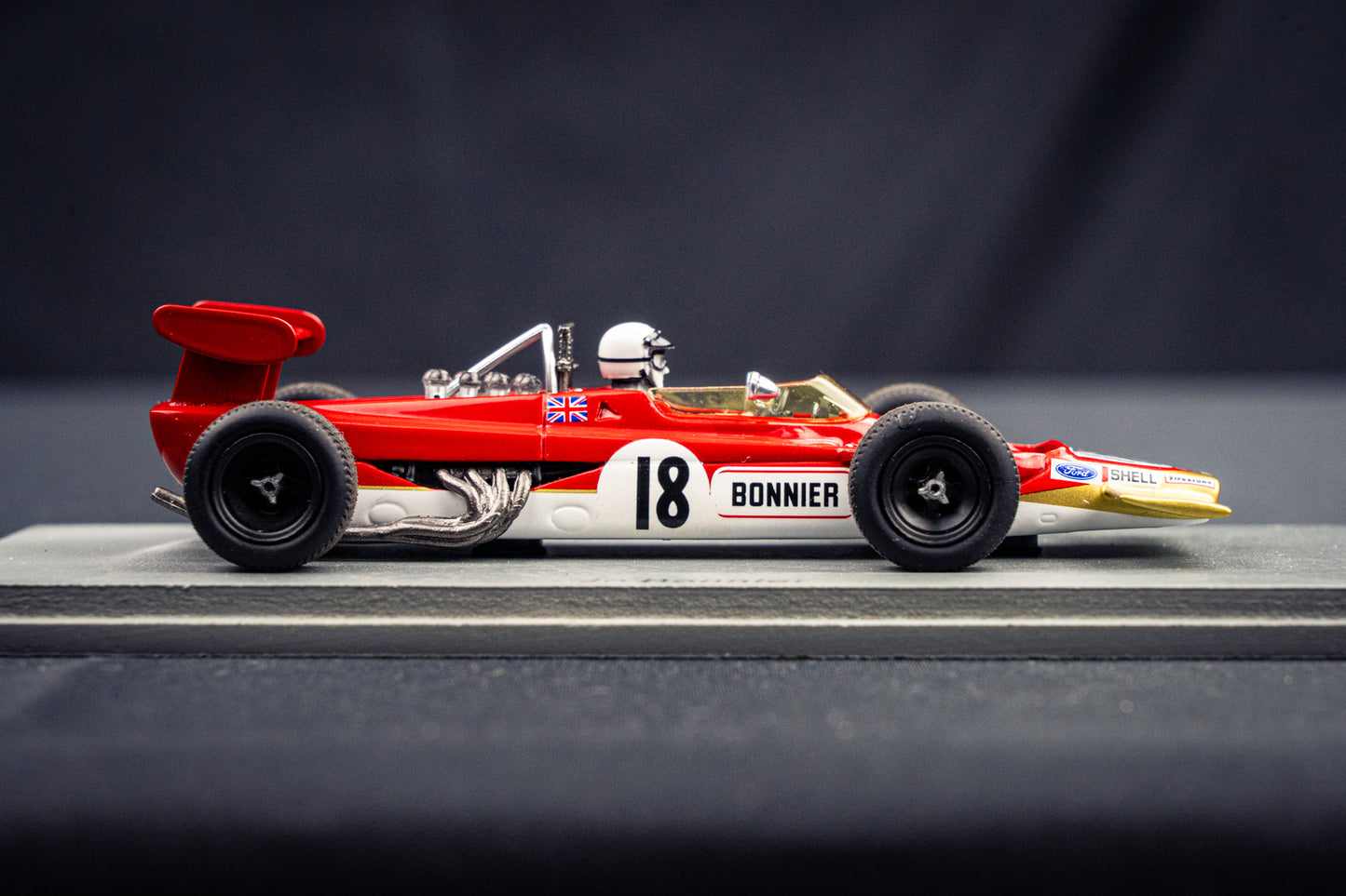 Lotus 63 #18 Jo Bonnier - British GP 1969 - Spark 1:43