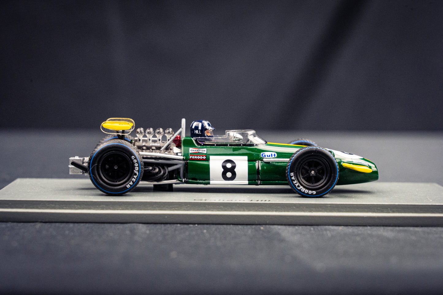 Brabham BT26A #8 Graham Hill - British GP 69 Training - Spark 1:43
