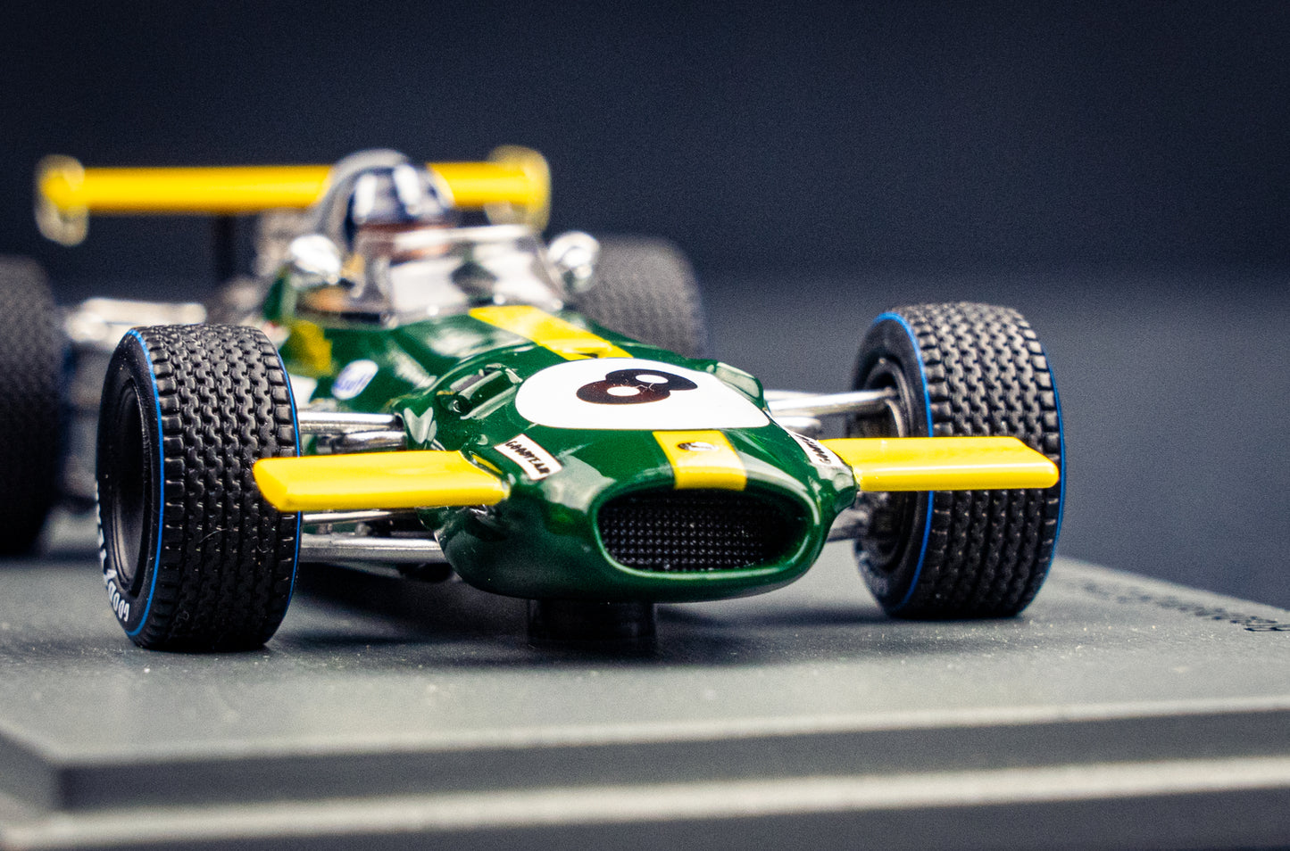Brabham BT26A #8 Graham Hill - British GP 69 Training - Spark 1:43