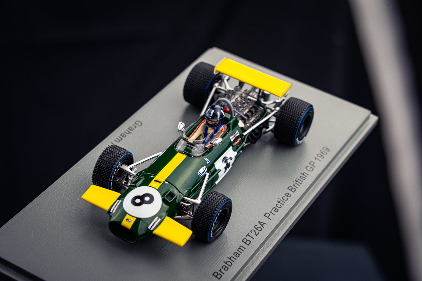 Brabham BT26A #8 Graham Hill - British GP 69 Training - Spark 1:43