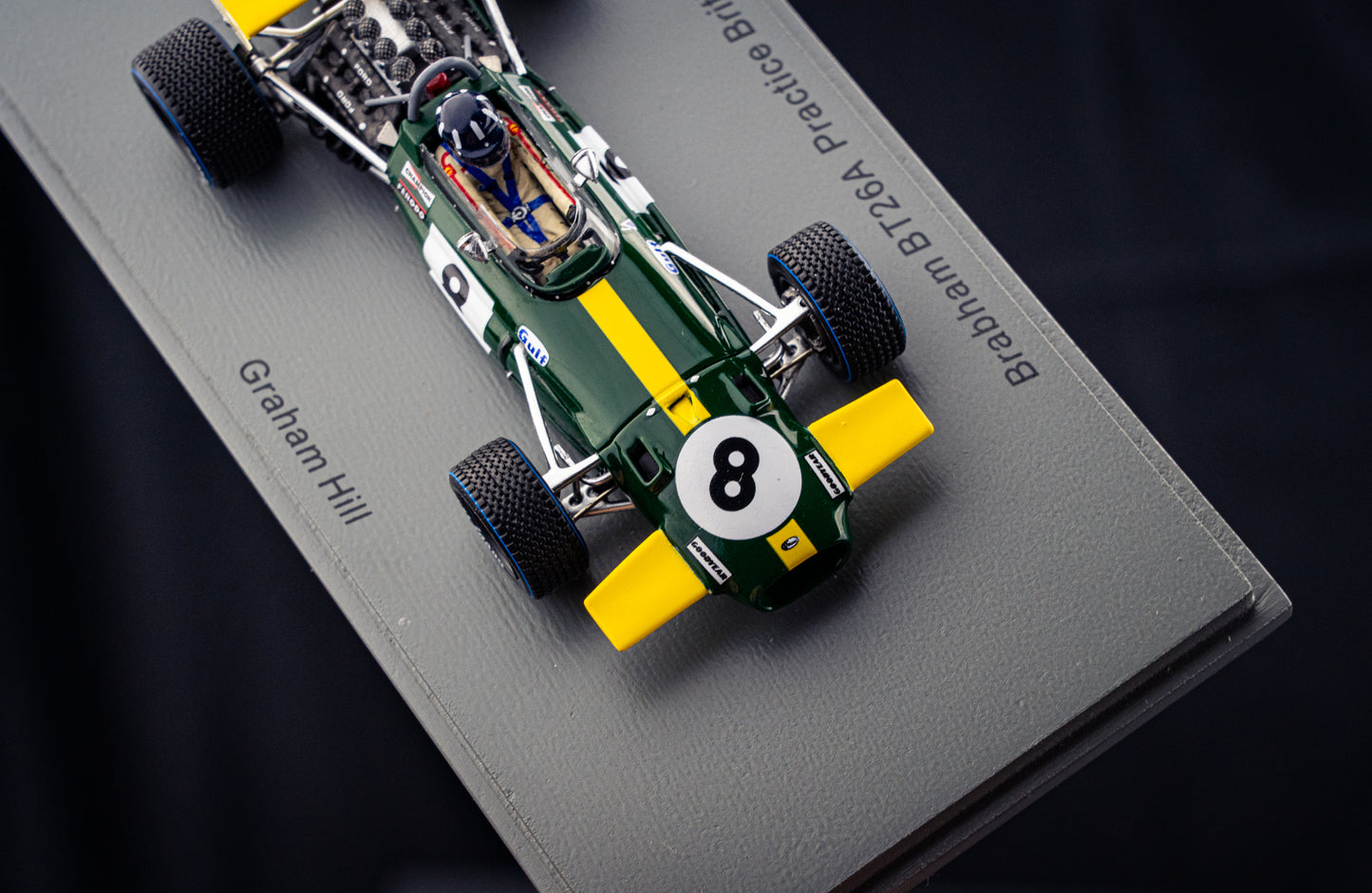 Brabham BT26A #8 Graham Hill - British GP 69 Training - Spark 1:43