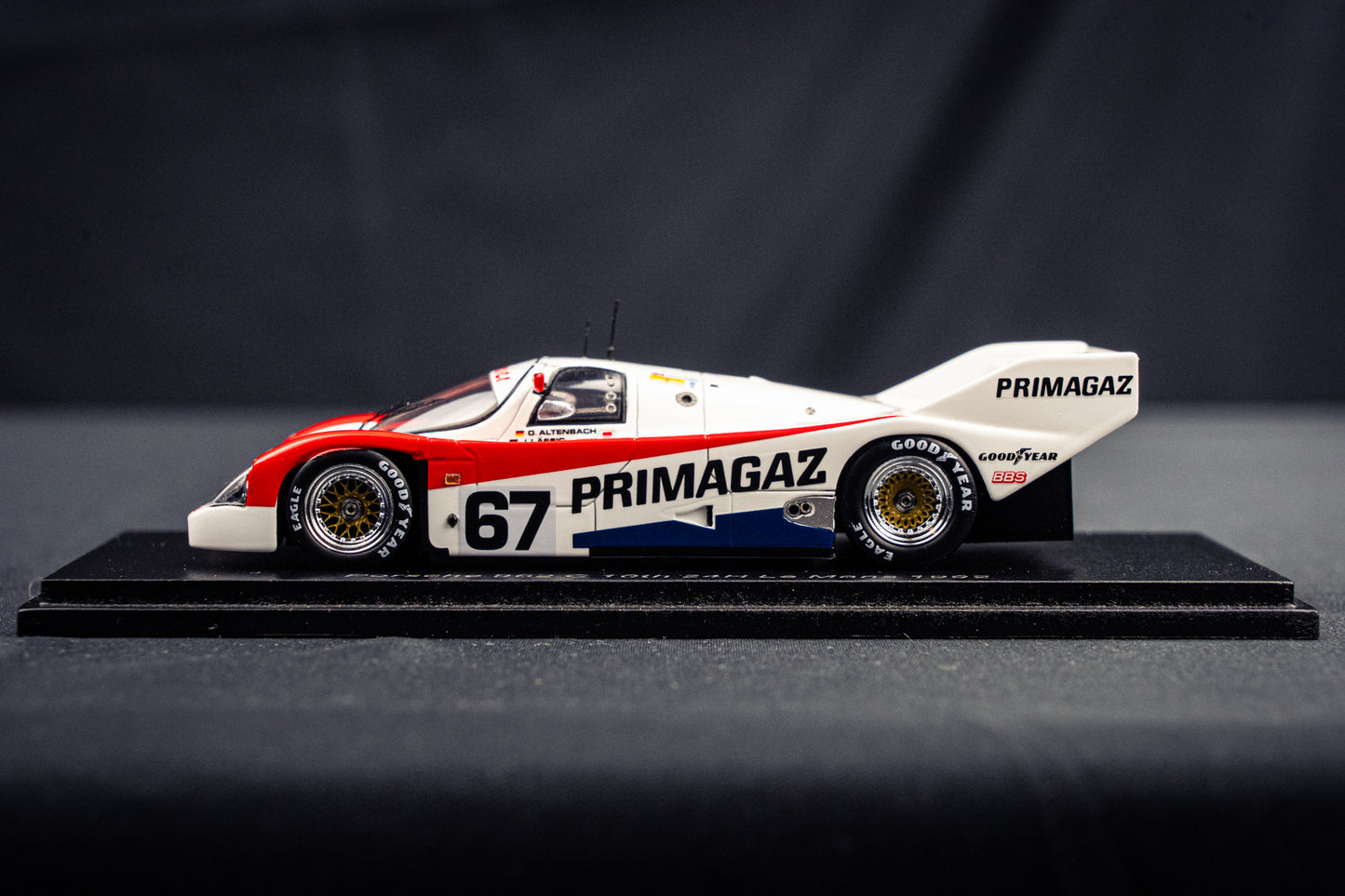 Porsche 962C #67 Yver/Lässig/Altenbach - P10 24h LeMans 1992 - Spark 1:43