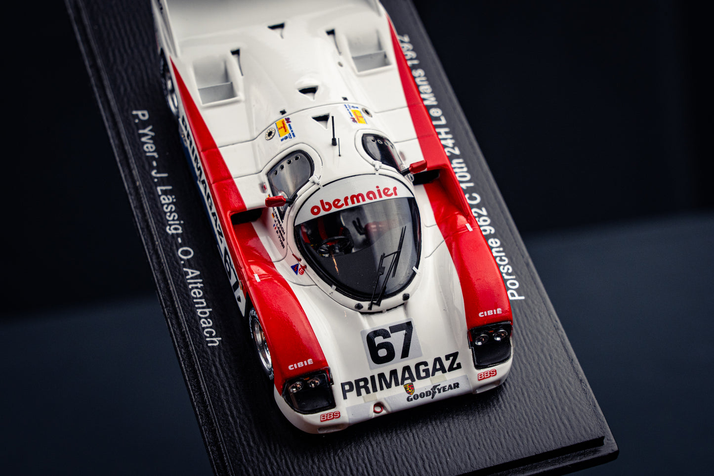 Porsche 962C #67 Yver/Lässig/Altenbach - P10 24h LeMans 1992 - Spark 1:43