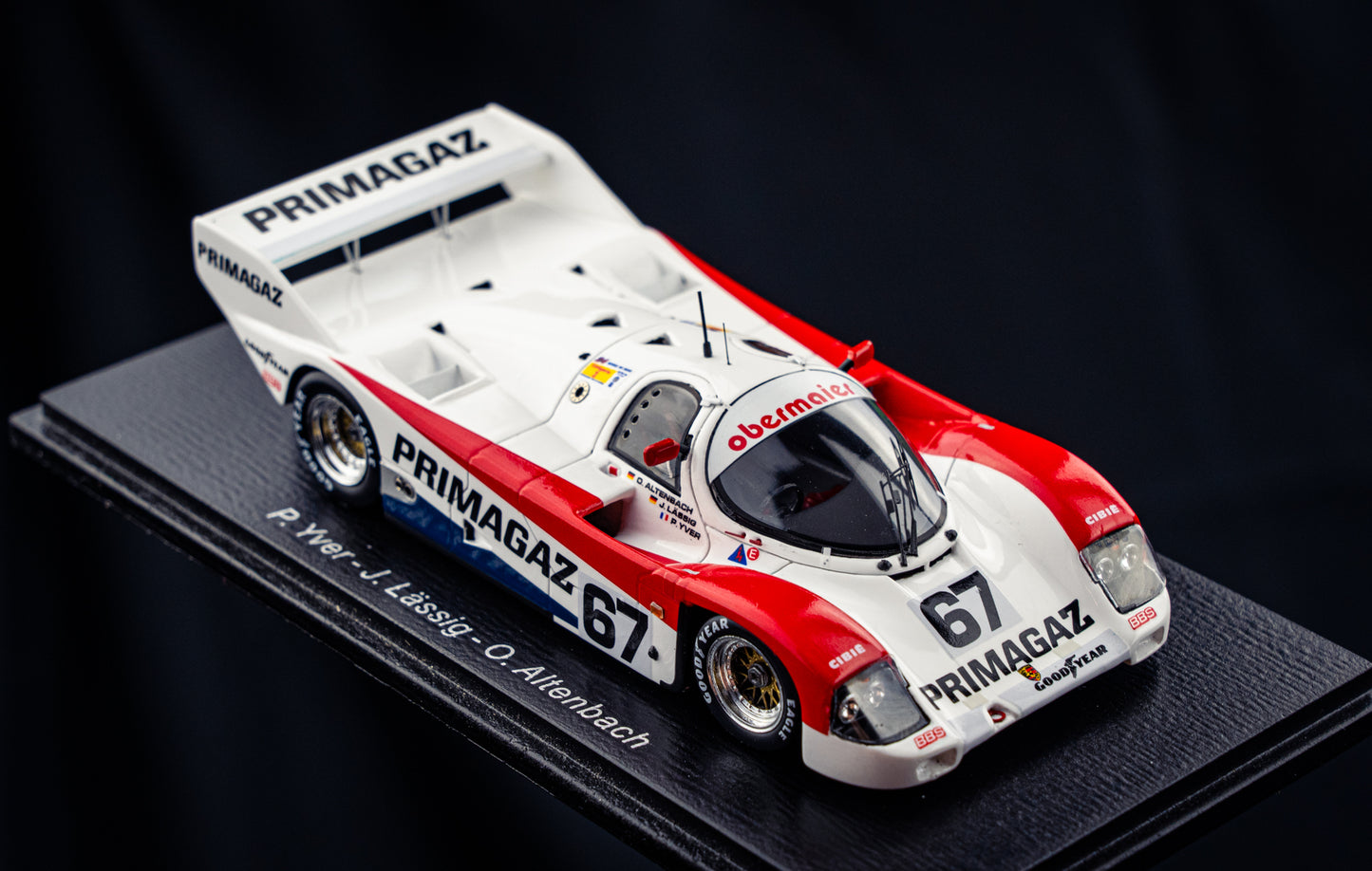 Porsche 962C #67 Yver/Lässig/Altenbach - P10 24h LeMans 1992 - Spark 1:43