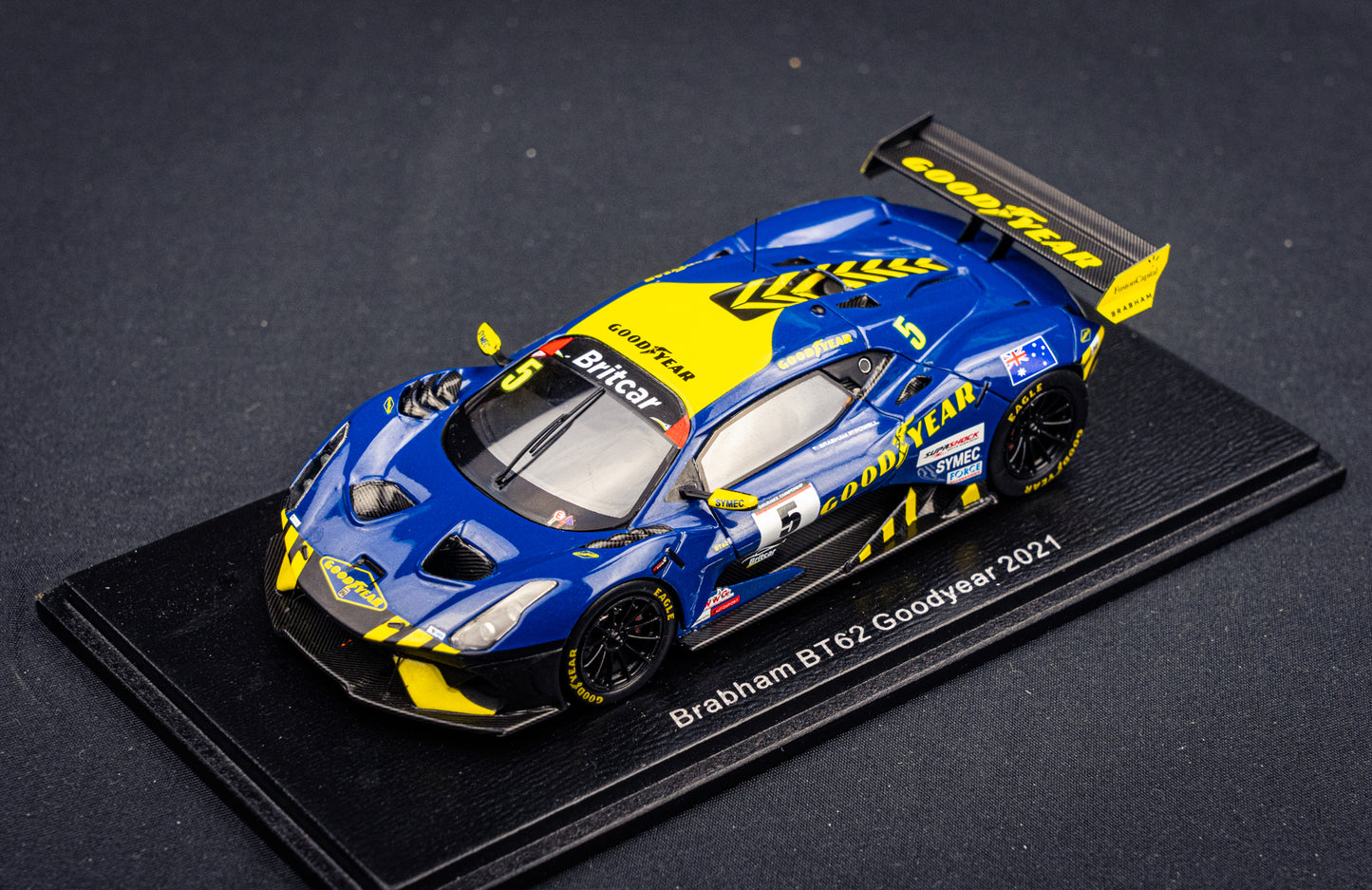 Brabham BT62 #5 Goodyear - Sieger Britcar Endurance Brands Hatch 2021 - Spark 1:43