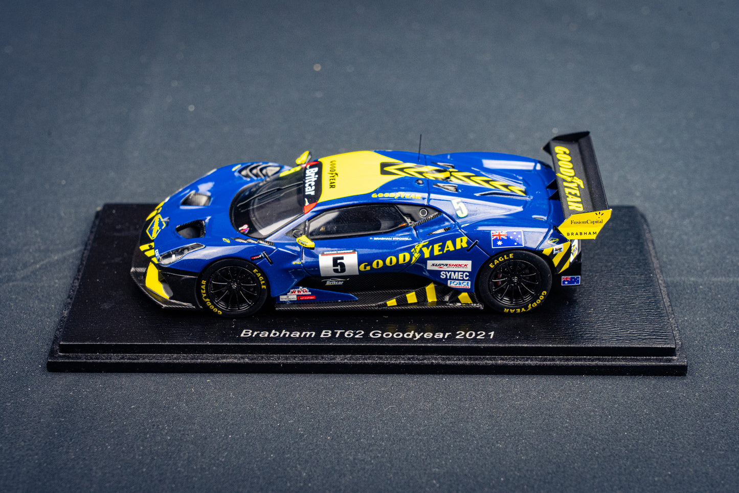 Brabham BT62 #5 Goodyear - Sieger Britcar Endurance Brands Hatch 2021 - Spark 1:43
