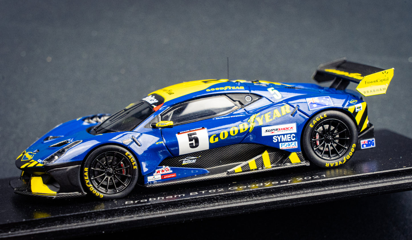 Brabham BT62 #5 Goodyear - Sieger Britcar Endurance Brands Hatch 2021 - Spark 1:43