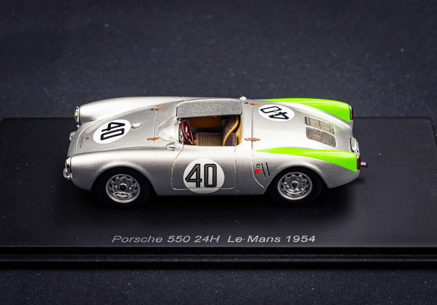 Porsche 550 #40 Frankenberg / Glöckler - 24h LeMans 54 - Spark 1:43