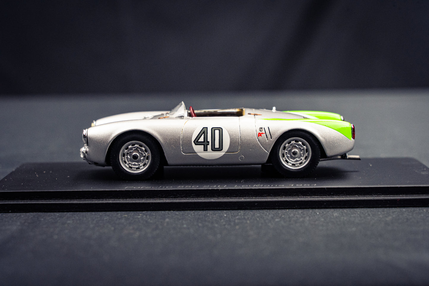 Porsche 550 #40 Frankenberg / Glöckler - 24h LeMans 54 - Spark 1:43
