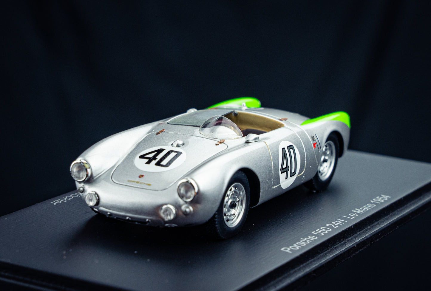 Porsche 550 #40 Frankenberg / Glöckler - 24h LeMans 54 - Spark 1:43