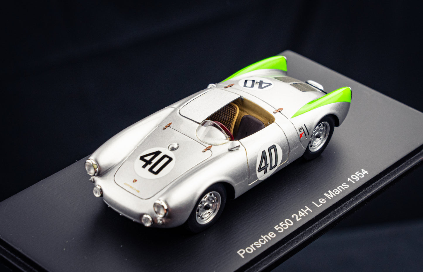 Porsche 550 #40 Frankenberg / Glöckler - 24h LeMans 54 - Spark 1:43