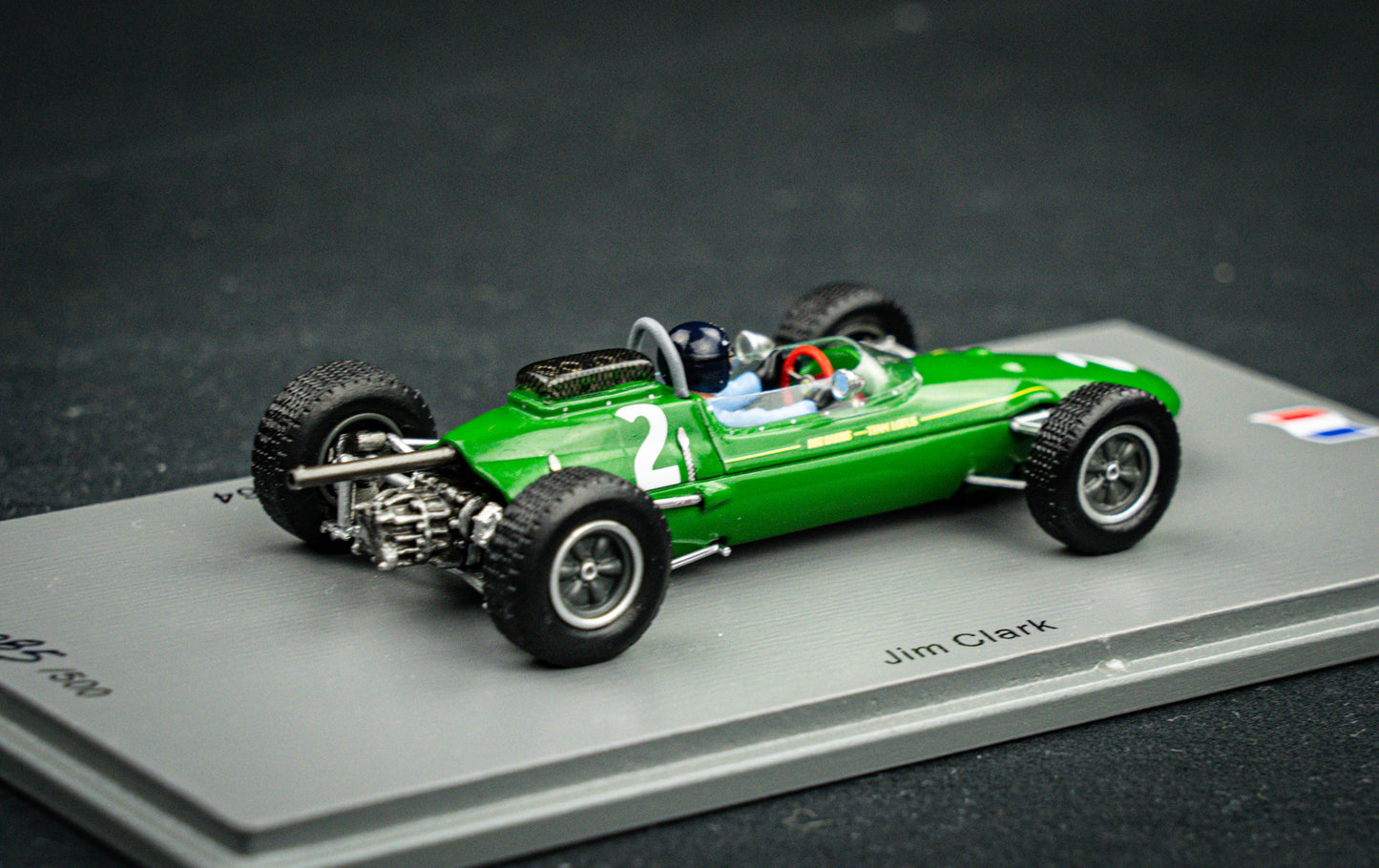 Jim Clark - Lotus 32 no.2 - Sieger GP Pau F2 1964 - lim. edition 500 Stk. Spark 1:43