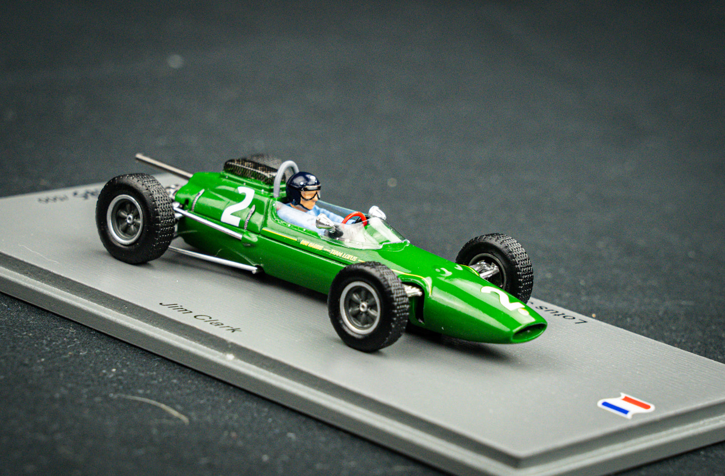 Jim Clark - Lotus 32 no.2 - Sieger GP Pau F2 1964 - lim. edition 500 Stk. Spark 1:43