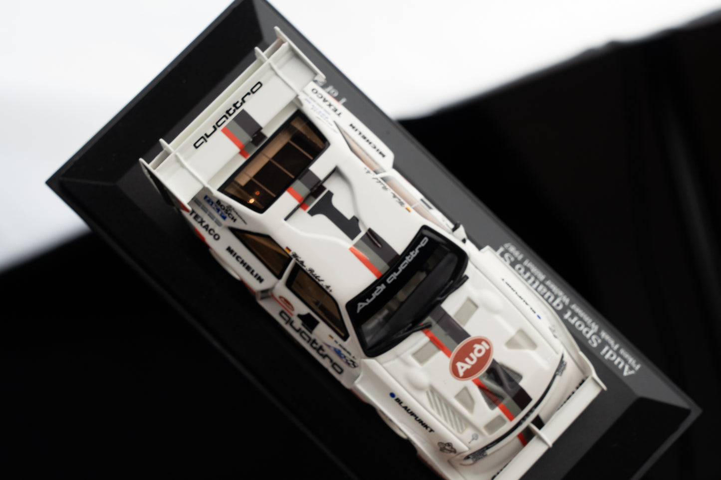 Audi Sport quattro S1 lim. 504 Stk. #1 Walter Röhrl - Sieger Pikes Peak 1987 - Minichamps 1:43