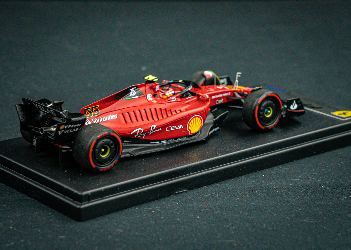 Carlos Sainz jr. Scuderia Ferrari F1-75 #55 Platz 1 GP Great Britain 2022 - Looksmart 1:43