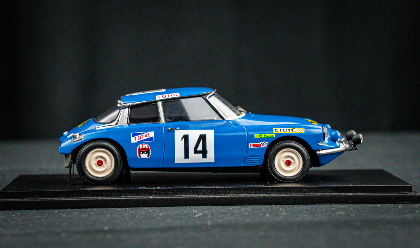 Citroen DS21 proto no.21 B.Neyret / J. Terramorsi Sieger Rallye du Maroc 1969, Spark 1:43