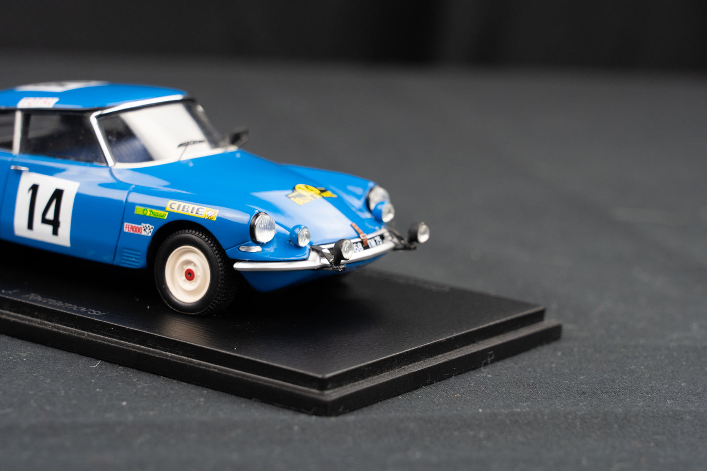 Citroen DS21 proto no.21 B.Neyret / J. Terramorsi Sieger Rallye du Maroc 1969, Spark 1:43